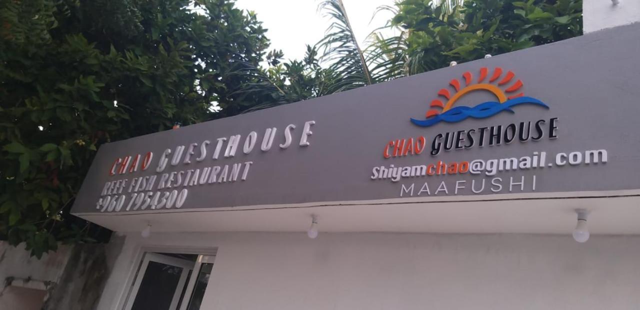 Chao Guest House Maafushi Exterior foto